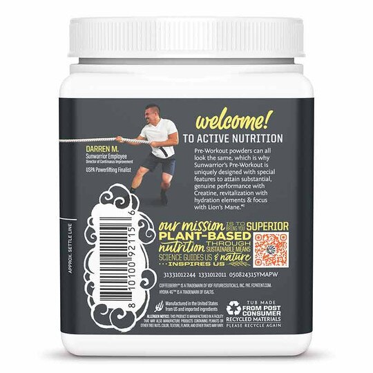 Active Pre-Workout, SUW